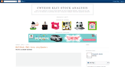 Desktop Screenshot of cwyeoh-stock.blogspot.com