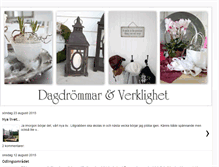 Tablet Screenshot of dagdrommarochverklighet.blogspot.com