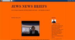 Desktop Screenshot of jewsnewsbriefs.blogspot.com