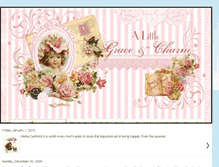 Tablet Screenshot of alittlegraceandcharm.blogspot.com