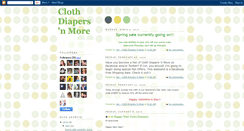 Desktop Screenshot of clothdiapersnmore.blogspot.com