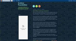 Desktop Screenshot of casper-endlesspossibilities.blogspot.com