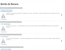 Tablet Screenshot of batidadebanana.blogspot.com