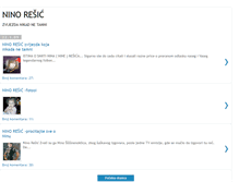 Tablet Screenshot of ninoresic.blogspot.com
