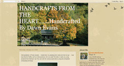 Desktop Screenshot of handcraftedbydawn.blogspot.com