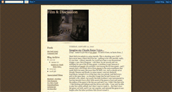 Desktop Screenshot of filmdiscussion.blogspot.com