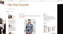 Desktop Screenshot of hiphopcrooner.blogspot.com