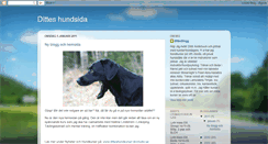 Desktop Screenshot of ditteshundsida.blogspot.com