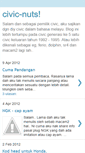 Mobile Screenshot of civic-nuts.blogspot.com