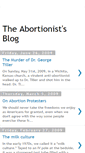 Mobile Screenshot of abortionistsblog.blogspot.com