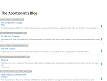 Tablet Screenshot of abortionistsblog.blogspot.com