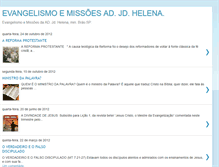 Tablet Screenshot of evangelismoitaquerao.blogspot.com