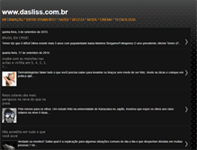 Tablet Screenshot of daslissblog.blogspot.com