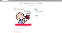 Desktop Screenshot of hellokittywallpapers.blogspot.com