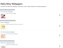 Tablet Screenshot of hellokittywallpapers.blogspot.com