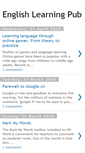 Mobile Screenshot of englishlearningpub.blogspot.com