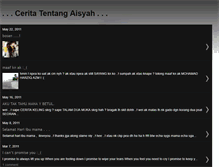 Tablet Screenshot of ceritatentangaisyah.blogspot.com