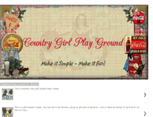 Tablet Screenshot of countrygirlplayground.blogspot.com