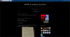 Desktop Screenshot of jorgedalesio.blogspot.com