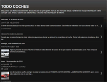 Tablet Screenshot of masquecoches-david.blogspot.com