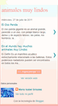 Mobile Screenshot of animalesmuylindos.blogspot.com