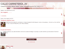 Tablet Screenshot of callecarreteria.blogspot.com