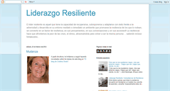 Desktop Screenshot of liderazgoresiliente.blogspot.com