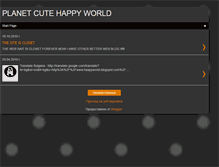 Tablet Screenshot of haapyworld.blogspot.com