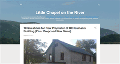 Desktop Screenshot of littlechapelontheriver.blogspot.com