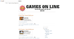 Desktop Screenshot of games-on-line-gol.blogspot.com