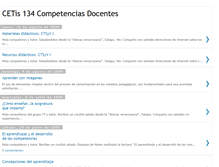 Tablet Screenshot of cetis134competenciasdocentes.blogspot.com