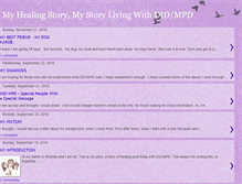 Tablet Screenshot of myhealingstorylivingwithmpddid.blogspot.com