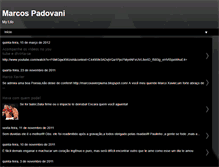 Tablet Screenshot of marcosbpadovani.blogspot.com