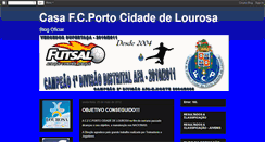 Desktop Screenshot of fcplourosa.blogspot.com