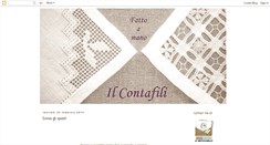 Desktop Screenshot of ilcontafili-monica.blogspot.com