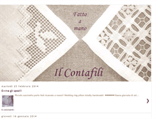 Tablet Screenshot of ilcontafili-monica.blogspot.com