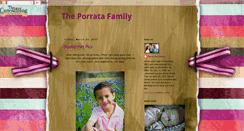 Desktop Screenshot of porratafamily.blogspot.com