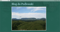 Desktop Screenshot of pedlowski.blogspot.com