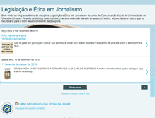 Tablet Screenshot of eticaemjornalismouniube.blogspot.com
