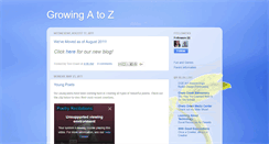 Desktop Screenshot of ccegrowingatoz.blogspot.com