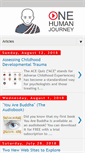Mobile Screenshot of onehumanjourney.blogspot.com