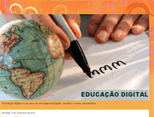 Tablet Screenshot of ensinoaprendizagemdigital.blogspot.com