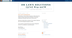 Desktop Screenshot of dblawnsolutions.blogspot.com