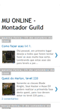 Mobile Screenshot of guildamontador.blogspot.com