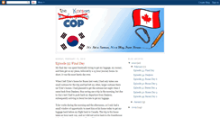 Desktop Screenshot of koreancop.blogspot.com