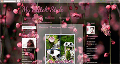 Desktop Screenshot of mystitchstyle.blogspot.com