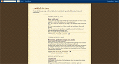 Desktop Screenshot of cookinkitchen.blogspot.com