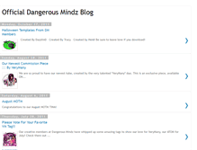Tablet Screenshot of dangerous-mindz-blog.blogspot.com