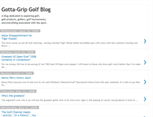 Tablet Screenshot of gotta-grip.blogspot.com