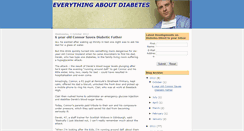 Desktop Screenshot of everythingaboutdiabetes.blogspot.com